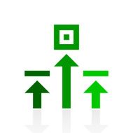 Logistics icon on a white background N61