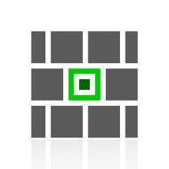 Wall icon on a white background N59