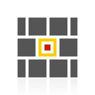 Wall icon on a white background N60