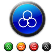 Venn Diagram icon on round buttons N15
