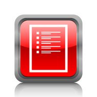 Document icon on a square button N73