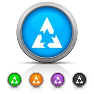 Chevron Chart icon on round buttons N23