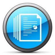 Document icon on a round button N177