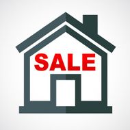 home sale icon vector