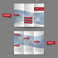Tri fold brochure design