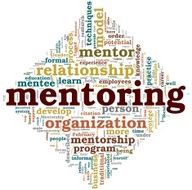 Mentoring concept in tag cloud