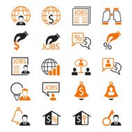 Business concept icons