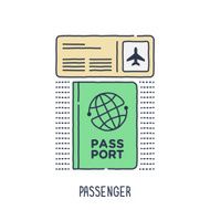 Passport and Airline Tickets