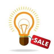 sale idea vector concept
