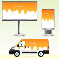 Template outdoor advertising N4
