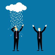 Raining On Businessman N2