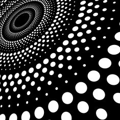 abstractcolor white dots pattern background