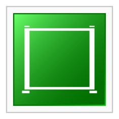 Projection Screen icon on a square button N12