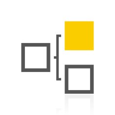 Flowchart icon on a white background N64