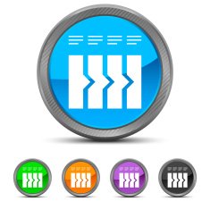 Flowchart icon on circle buttons N18