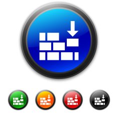 Wall icon on round buttons N5