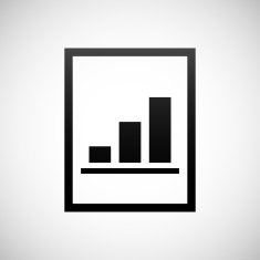 Document icon on a white background N64