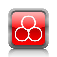Venn Diagram icon on a square button N11