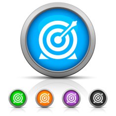 Target icon on round buttons N8
