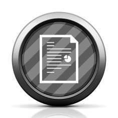 Document icon on a round button N94