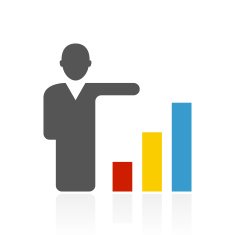 Businessman icon on a white background N81
