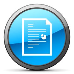 Document icon on a round button N100
