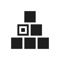 Logistics icon on a white background N25