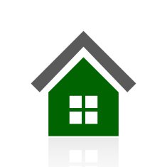 Home icon on a white background N20