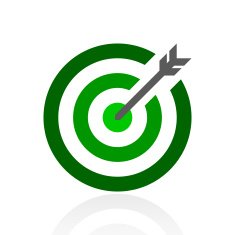 Target icon on a white background N32