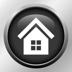 Home icon on a round button N27