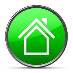 Home icon on a round button N30