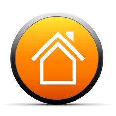Home icon on a round button N31
