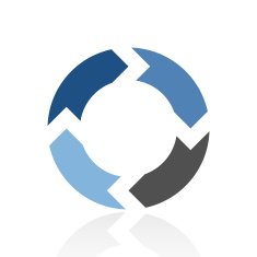 Chevron Chart icon on a white background N36