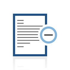 Document icon on a white background N81