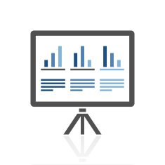 Projector Screen icon on a white background N30