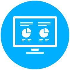 Computer Monitor icon on a round button N64