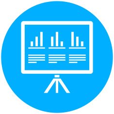 Projector Screen icon on a round button N47