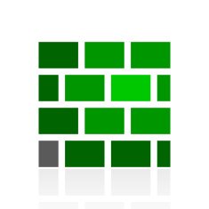 Wall icon on a white background N34