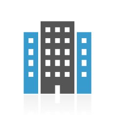 Office Building icon on a white background N47