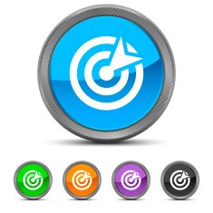 Target icon on circle buttons N11