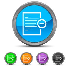 Document icon on circle buttons N25