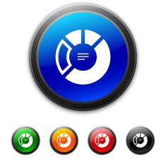 Donut Chart icon on round buttons N15