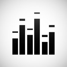 Equalizer icon on a white background N2