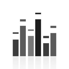 Equalizer icon on a white background N6