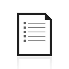 Document icon on a white background N94