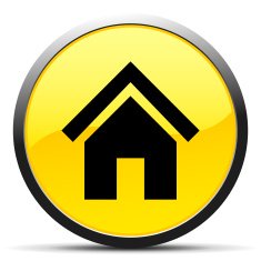 Home icon on a round button N47