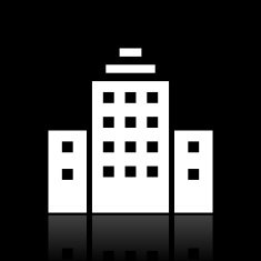 Office Building icon on a black background N18