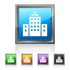 Office Building icon on square buttons N20