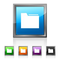 Folder icon on square buttons N2