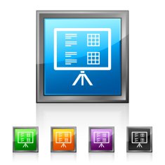 Presentation icon on square buttons N4